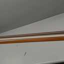 6 Pcs 49" Wall Corner Protector Trim, Walnut Wood Grain Edge Strip for Door and Window Frames Mirror Trim Backsplash Tile Edge (Walnut)