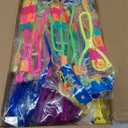 OLUPP Glow in the Dark Party Supplies, 264 PCS Light Up Party Favors with LED Glasses,Glow Sticks,Finger Lights,LED Hair Clips,Slingshot,Glasses Molds,Butterfly Bracelet for Birthday,Raves,New Year