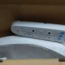 KERDE P30B Bidet Toilet Seat - Dual Control (Side Panel & Remote), Warm Water Wash, Heated Seat, Warm Air Dryer, LED Night Light,Existing Toilets Electric Bidet Elongated Electronic Heated Smart