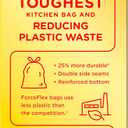 Glad Tall Kitchen Trash Bags 13 Gallon, MaxStrength Cherry Blossom Garbage Bags, Odorshield with Drawstring, 34 Count