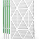 20x30x1 Air Filter 4 Pack, MERV 8 Pleated Dust Defense Air Filters Replacement Air Conditioner HVAC AC Furnace Filter, Durable and Lightweight