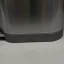 simplehuman 45 Liter / 12 Gallon Slim Hands-Free Kitchen Step Trash Can, Brushed Stainless Steel