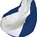 Teardrop Marine Beanbag (Medium, Multi) (White/Dark Blue)