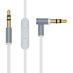 Arzweyk Replacement Audio Cable Cord Wire with in-line Mic and Remote Control Compatible with Beats Solo/Studio/Pro/Detox/Wireless/Mixr/Executive/Pill (White)