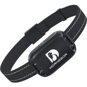 Cat Bark Collar Smart Automatic No Shock Anti Barking Cats Training Collar Rechargeable Bark Collar with 2 Adjustable Sensitivity Vibration & Beep Vibration Modes for Cats Black.3.0