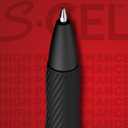 Sharpie S-Gel Gel Pens, Pearl White Body, Black Ink, Medium Point (0.7mm), 12 Count - For Journaling, Writing, Note-Taking, School, Office Supplies