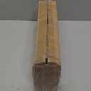 Double Curtain Rod 66 to 120 inches, 1 inch Diameter Heavy-Duty Adjustable Double Curtain Rod set with Decorative Finials and Sturdy Bracket-for Bedroom & Living room-Easy to Install,Weathered White