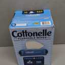 Cottonelle Freshfeel Flushable Wet Wipes - One Box of 560 Wipes (10 Packs of 56 Pieces)