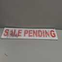 4 Pack 6x24 Inch SALE PENDING Real Estate Rider Corrugated Plastic Sign wrb, Small