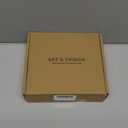 Goo-Ki 6 Pack Antique Brass Cup Pulls for Cabinets and Drawers, 3" c-c Vintage Brass Bin Cup Drawer Pulls Zinc Alloy Kitchen Hardware Cabinet Cup Pulls