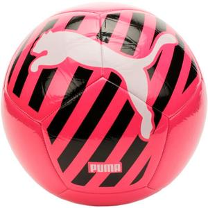 PUMA Big Cat Soccer Ball (5, Glowing Pink-PUMA White-PUMA Black)