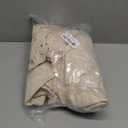 Smiry Waterproof Seat Covers for Dining Room Chairs Set of 4, Stretch Jacquard Removable Washable Chair Seat Slipcovers Protector, No Rear Covers, Beige