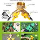 HIRALIY 100ft Drip Irrigation Kit Plant Watering System 8x5mm Blank Distribution Tubing DIY Automatic Irrigation Equipment Set for Garden Greenhouse Flower Bed Patio Lawn
