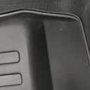 All Weather Guard Floor Mats for Nissan Frontier 2022 2023 2024 2025, Heavy Duty Front Row Liners Custom Fit for Crew/King Cab (S/SV/SL/PRO-X/PRO-4X), Black Anti-Slip Waterproof Carpet Car Accessories