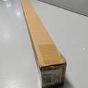 Ivilon Tension Curtain Rod - Spring Tension Rod for Windows or Shower, 54 to 90 Inch. Brushed Nickel