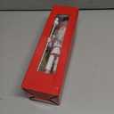 Veemoon Pink Nutcracker Soldier Figure, 12inch Glitter Wood Nutcracker Ornament Xmas Party Table Centerpiece Figurines Winter Festival Soldier Decoration for Home Holiday Favor Fireplace Farmhouse