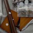 Woods Whisper Full Length Mirror Coat Rack Solid Wood Floor Mirror 66"x12" Full Length Mirror with Stand Long Mirrors for Bedroom, Living Room (Deep Walnut, 66" Lx12 W)