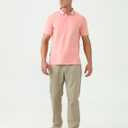 MagnaMan Slim Fit Short Sleeve Polo Shirts for Men - Cotton, Business Casual Stretch Shirt, Breathable Golf & Office Wear (L)