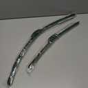 OEM QUALITY 26" + 18" PARRATI Premium All-Season Windshield Wiper Blades (Set of 2) (BLACK)