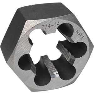 Npt Pipe Die Hex Die Carbon Steel Rethreading Die 3/4-14