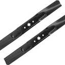 Parts Camp High Lift Blade for 46 Inch Cut MTD/Cub Cadet/Troy-Bilt Replaces 942-04244, 942-04290, 94204244A, 742-04290, 742-04244 2 Pack