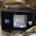 Nugget Ice Maker Countertop, Smart Pebble Ice maker with LCD Panel, 4min Making, 26lbs/24H Crushed Chewable Ice, Pellet ice maker with Timer Status Alert, Self-Cleaning, Chewy Ice for Home Party