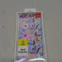 for Motorola Moto G 5G 2023 Case, Flower Pattern Slim Case Soft Silicone Protective for Moto G 5G 2023 Phone Cover, Flower Purple