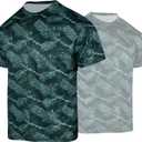 Camo Hunting Shirts for Men,Camouflage Lightweight Breathable T Shirt for Fishing Hiking Outdoor Activities (XL)