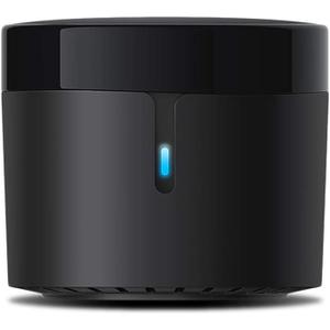 BroadLink RM4 Mini IR Universal Remote Control (2.4 GHz WiFi Only), Smart Home Automation WiFi Infrared Blaster for TV, AC, STB Audio, Works with Alexa, Google Home, IFTTT