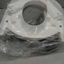 Potty Training Seat SKYROKU Potty Training Toilet with Step Stool Ladder, for Kids Boys Girls Toddlers - Comfortable Safe Potty Seat with Anti-Slip Pads Ladder 8838-Grey