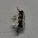 Leviton 15 Amp, 120/277 Volt, Duplex Style Single-Pole/Single-Pole Combination Switch, 5224-2W, White