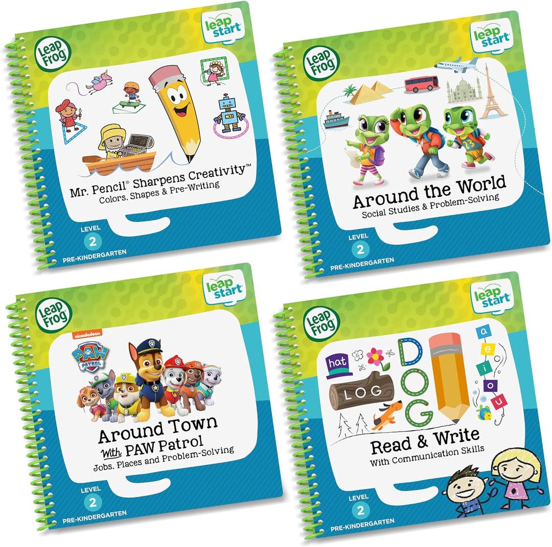 LeapFrog LeapStart Pre-K 4-Pack, Medium
