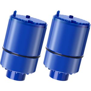 Fil-Fresh 2-Pack PURWater Filter Replacement for RF-9999 PURPLUS Faucet Water Filtration System, NSF Certified, Replace Mineral Core Faucet Mount Water Filter