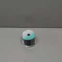 CT CRAFT LLC Blue Burlap Fabric Confetti Glitter Wired Ribbon 2.5" x 10 Yards Navy Color for Christmas Home Wedding Decor Gift Wrapping Tree Topper Bow Wreath Bouquet DIY Crafts