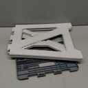 Foldable Bath Shower Safety Chair Seat Grey, Foldable and Anti-Slip Bench Bathtub Stool for Elderly or Seniors (Foldable ShowerChair 15.7" H Grey, Seat Size 12.4" x 8.3