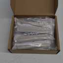 Peaha 10 Pack Adjustable Cabinet Drawer Pulls Overall Length 102mm(4inch) Champagne Bronze Drawer Handles Dresser Hardware for Cupboard