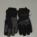 MOREOK Waterproof & Windproof -30F Winter Gloves for Men/Women, 3M Thinsulate Thermal Gloves Touch Screen Warm Gloves for Skiing,Cycling,Motorcycle,Running (X-Small, Black)