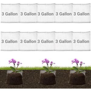 10 Pcs Plant Root Guard Baskets, 3 Gallon Gopher Vole Proof Wire Cage, Stainless Steel Plant Wire Speed Baskets, Mesh Animal Cages Plant Baskets for Garden Berries Vegetables Protection