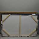 Yelash Living Room Flower Canvas Wall Art Black and White Floral Painting with Gold Pictures for Home Bedroom Decor 36 x 24 inch