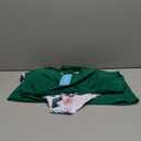 Yonique Tankini Swimsuits for Women Tummy Control Bathing Suits Two Piece Tankini Tops with Bikini Bottoms Twist Swimwear (18 Plus, Green)