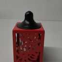 Everyday Living Metal Oil Torch Leaf - Red