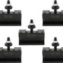 findmall 5Pcs OXA 1 Quick Change Turning & Facing Lathe Tool Post Holder 250-001 Tool Holder Fit for Lathe