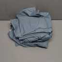 Mellanni Queen Sheets Set - 4 PC Iconic Collection Bedding - Hotel Luxury, Extra Soft, Cooling Bed Sheets - Wrinkle, Fade, Stain Resistant (Queen, Spa Blue)