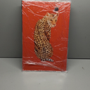 3pcs Framed Cheetah Leopard Bows Lucky 8 Ball Art Poster Aesthetic Girly Room Dopamine Decor Painting Canvas Print Minimalist Preppy Wall Picture For Dorm, Apartment, Modern Home Decoration 16x24 inch