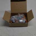 Caster Wheels, 3 Inch Casters Set of 4, Heavy Duty Caster with Brake, Locking Castors with Polyurethane Wheel,Plate Swivel Castor Wheels for Furniture Carts,Workbench Casters