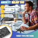 Fidget Toy for Adults Cool Gadgets Gifts for Teen Boys Girls 1000pc Office Desk Stuff for Mens ADHD Tools Sensory Autism Stress Anxiety Fidgets Beads Balls Ferrite Putty Stones Easter Basket Stuffer