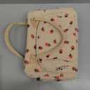 MEXS Insulated Lunch Bag for Women Men Large Reusable Lunch Box Adult Leakproof Portable Cooler Tote Bags for Work Picnic (Strawberry)