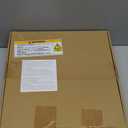 Riceshoot 16 Pcs Christmas Wreath Bulk 12 Inch Outdoor Lighted Artificial Christmas Wreath Front Door Decorations with Bow LED Lights Hemp Rope for Front Door(Red, Black)