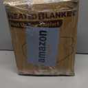 Electric Heated Blanket Throw Size - 50"x60", Soft Flannel Heating Blanket, 4 Heating Levels, 3 H Auto Shut Off, Breathable Warm and Washable for Sofa, Light Pink