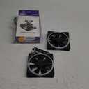 NZXT F140 RGB Duo Twin Pack - 2 x 140mm Dual-Sided Fans with Controller  20 Individually Addressable LEDs  Balanced Airflow and Static Pressure  Fluid Dynamic Bearing  PWM  Black